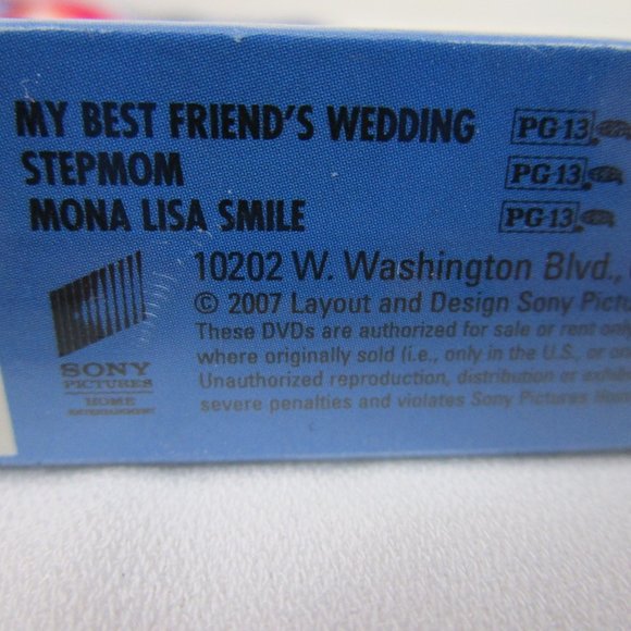 NIB Julia Roberts Triple Feature DVD Set - Picture 10 of 10